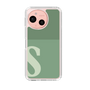 Slim Protection Case［ Original - initial two tone - S green ］
