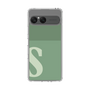 Slim Protection Case［ Original - initial two tone - S green ］