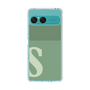Slim Protection Case［ Original - initial two tone - S green ］