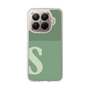 Slim Protection Case［ Original - initial two tone - S green ］