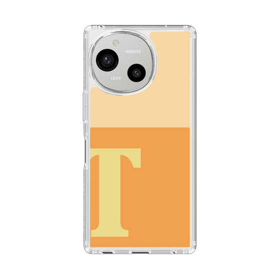 Slim Protection Case［ Original - initial two tone - T orange ］