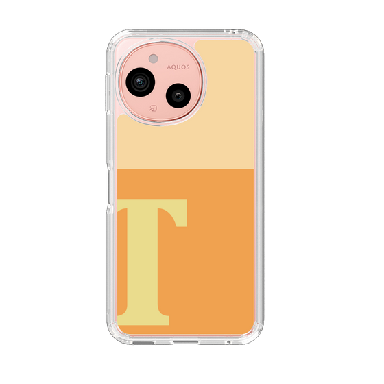 Slim Protection Case［ Original - initial two tone - T orange ］
