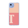 Slim Protection Case［ Original - initial two tone - T pink ］