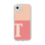 Slim Protection Case［ Original - initial two tone - T pink ］