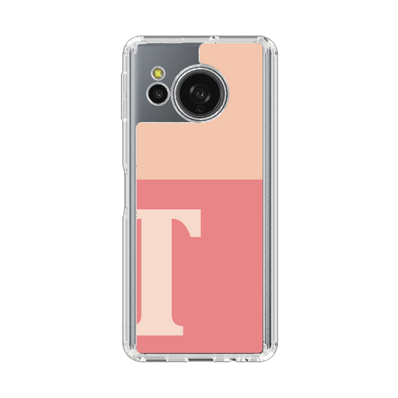 Slim Protection Case［ Original - initial two tone - T pink ］