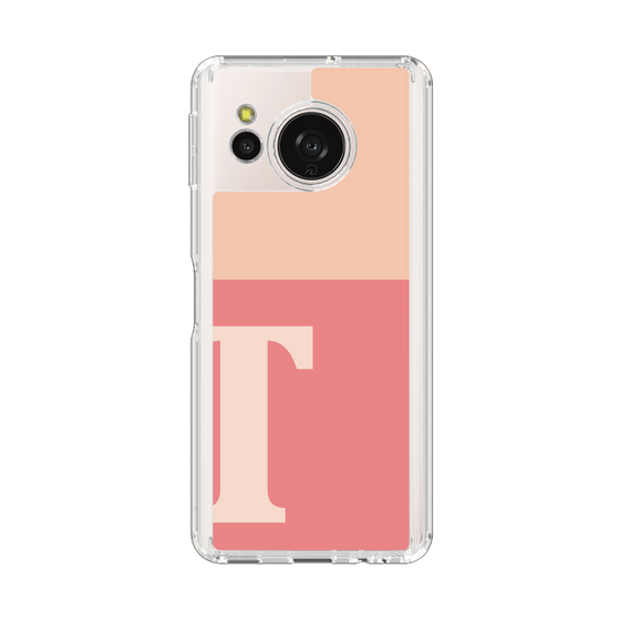 Slim Protection Case［ Original - initial two tone - T pink ］