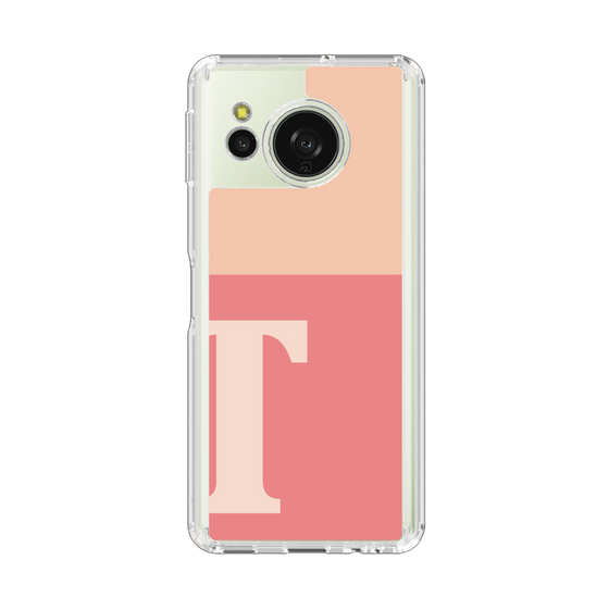 Slim Protection Case［ Original - initial two tone - T pink ］
