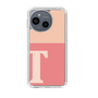 Slim Protection Case［ Original - initial two tone - T pink ］