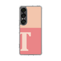 Slim Protection Case［ Original - initial two tone - T pink ］