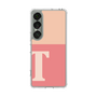 Slim Protection Case［ Original - initial two tone - T pink ］