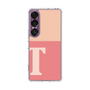 Slim Protection Case［ Original - initial two tone - T pink ］
