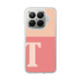 Slim Protection Case［ Original - initial two tone - T pink ］