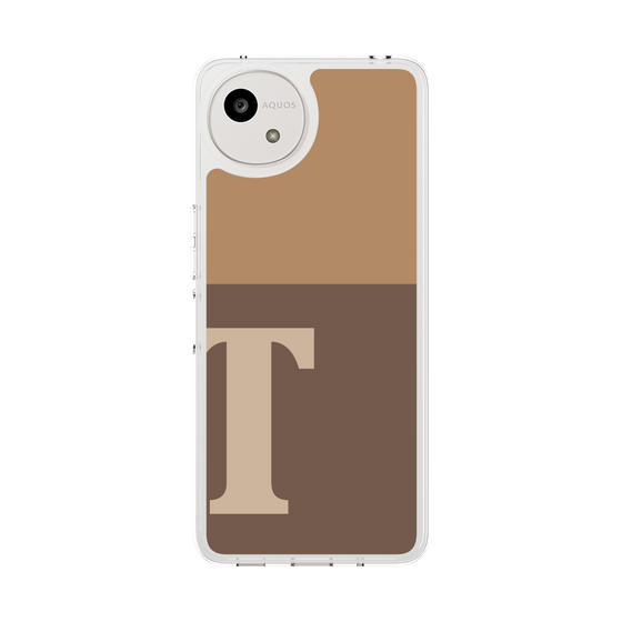 Slim Protection Case［ Original - initial two tone - T brown ］