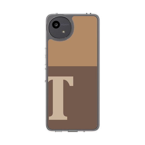 Slim Protection Case［ Original - initial two tone - T brown ］
