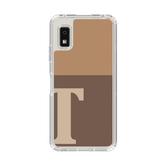 Slim Protection Case［ Original - initial two tone - T brown ］