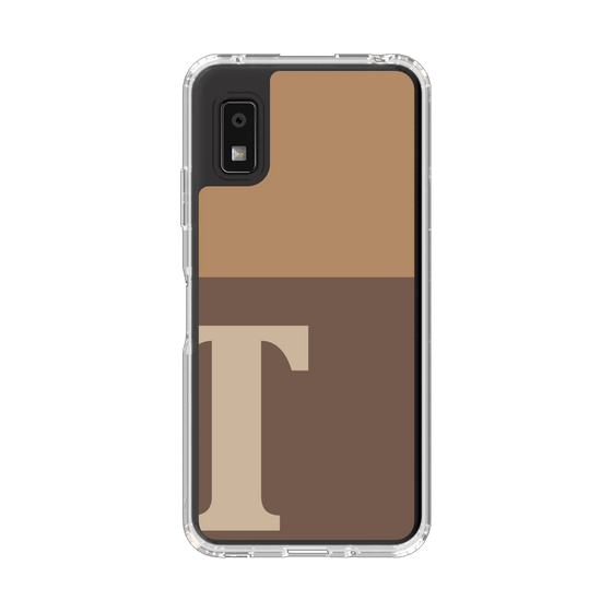 Slim Protection Case［ Original - initial two tone - T brown ］