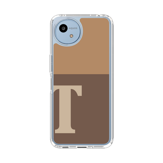 Slim Protection Case［ Original - initial two tone - T brown ］