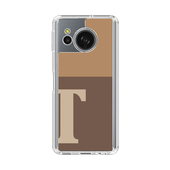 Slim Protection Case［ Original - initial two tone - T brown ］