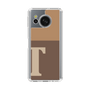Slim Protection Case［ Original - initial two tone - T brown ］