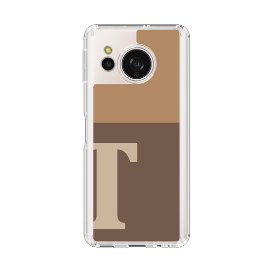 Slim Protection Case［ Original - initial two tone - T brown ］