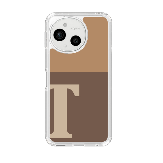 Slim Protection Case［ Original - initial two tone - T brown ］