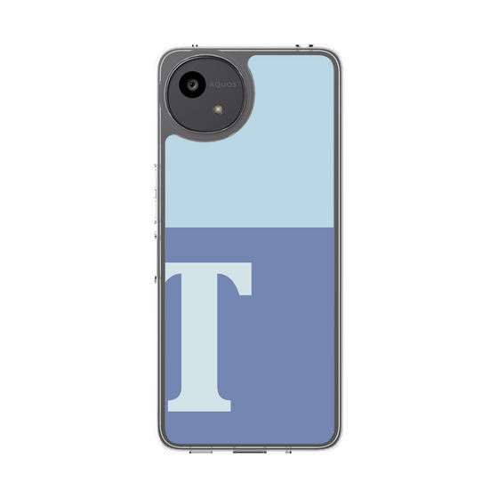 Slim Protection Case［ Original - initial two tone - T blue ］