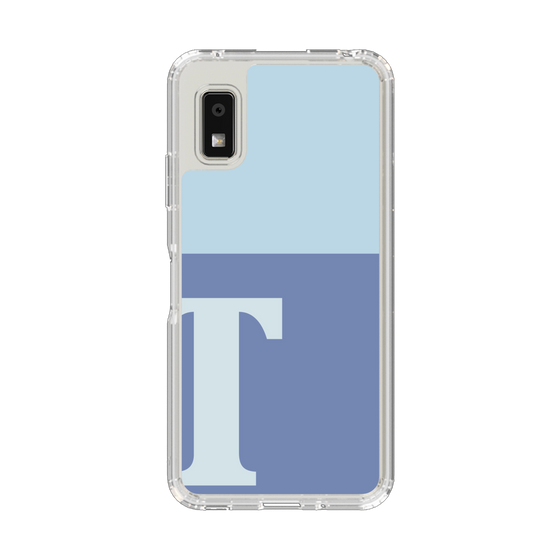 Slim Protection Case［ Original - initial two tone - T blue ］