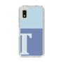 Slim Protection Case［ Original - initial two tone - T blue ］