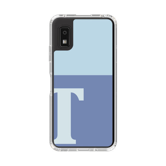 Slim Protection Case［ Original - initial two tone - T blue ］