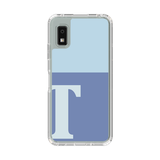 Slim Protection Case［ Original - initial two tone - T blue ］