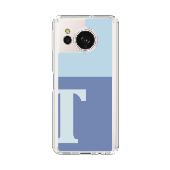 Slim Protection Case［ Original - initial two tone - T blue ］