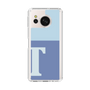 Slim Protection Case［ Original - initial two tone - T blue ］