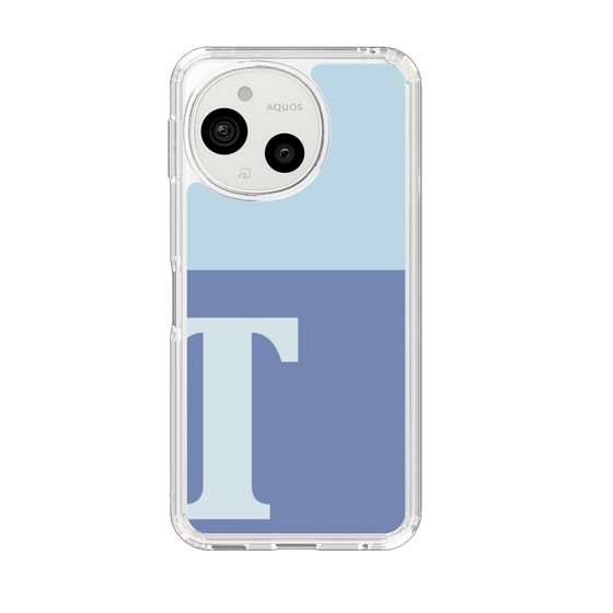Slim Protection Case［ Original - initial two tone - T blue ］
