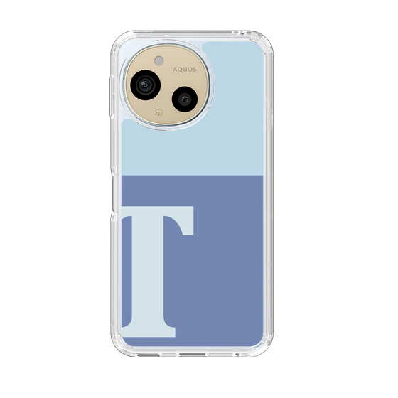 Slim Protection Case［ Original - initial two tone - T blue ］