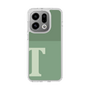 Slim Protection Case［ Original - initial two tone - T green ］
