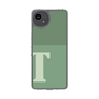 Slim Protection Case［ Original - initial two tone - T green ］