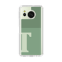 Slim Protection Case［ Original - initial two tone - T green ］