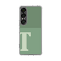 Slim Protection Case［ Original - initial two tone - T green ］