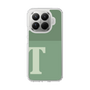 Slim Protection Case［ Original - initial two tone - T green ］