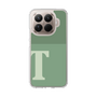 Slim Protection Case［ Original - initial two tone - T green ］