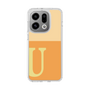 Slim Protection Case［ Original - initial two tone - U orange ］