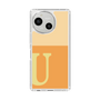 Slim Protection Case［ Original - initial two tone - U orange ］