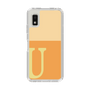Slim Protection Case［ Original - initial two tone - U orange ］