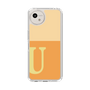 Slim Protection Case［ Original - initial two tone - U orange ］