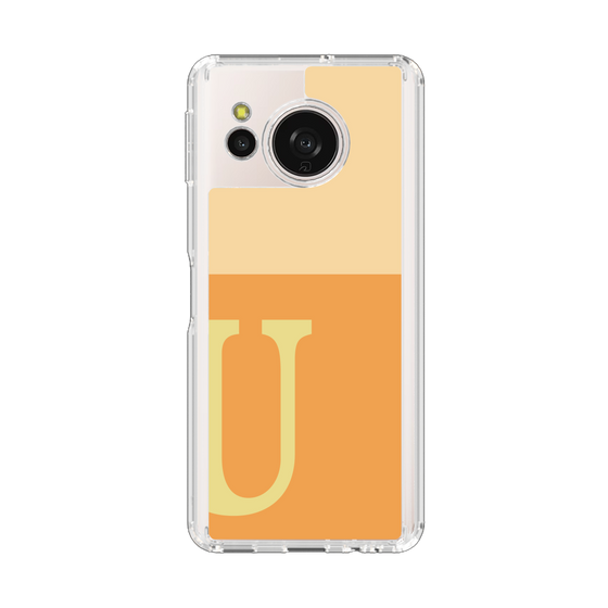Slim Protection Case［ Original - initial two tone - U orange ］