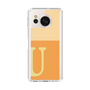 Slim Protection Case［ Original - initial two tone - U orange ］