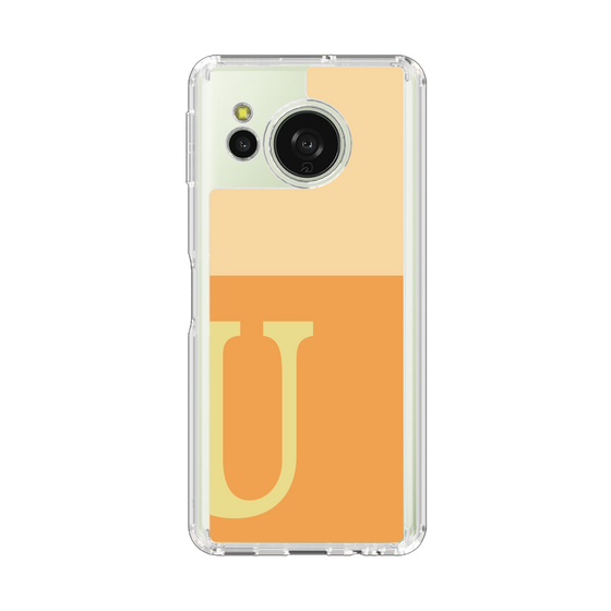 Slim Protection Case［ Original - initial two tone - U orange ］