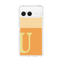 Slim Protection Case［ Original - initial two tone - U orange ］