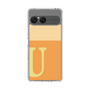 Slim Protection Case［ Original - initial two tone - U orange ］