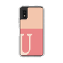 Slim Protection Case［ Original - initial two tone - U pink ］